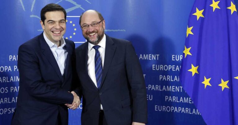 Σουλτς: «Ο Τσίπρας ο πιο ισχυρός πρωθυπουργός των τελευταίων δεκαετιών»