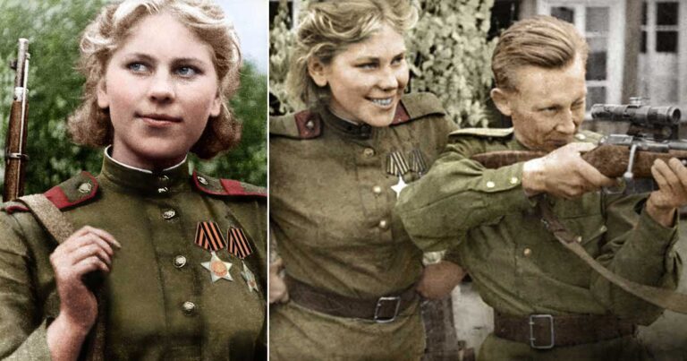 Ρόσα Σανίνα: Η θρυλική 19χρονη Ρωσίδα που σκότωσε δεκάδες γερμανούς, ως «ελεύθερος σκοπευτής» στην πρώτη γραμμή.