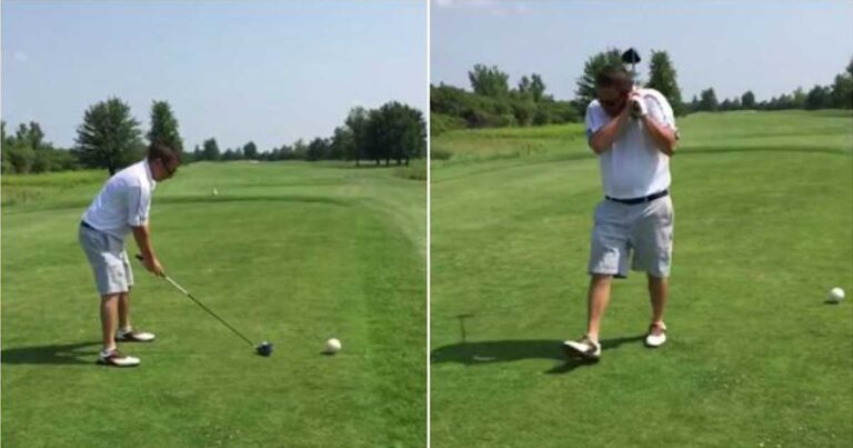 Άσχετος παίκτης του γκολφ σκοτώνει κατά λάθος έναν γλάρο…