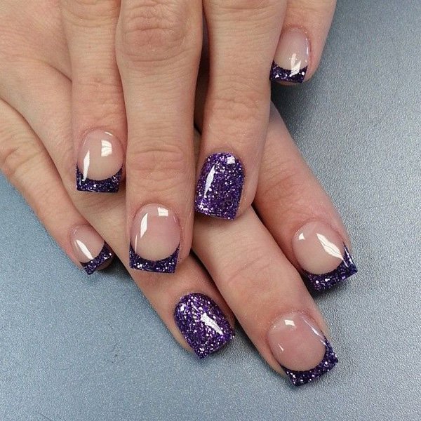 14-Purple-French-Manicure