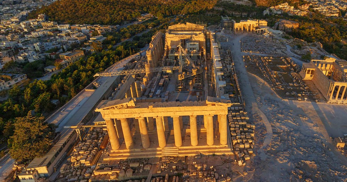 έχετε επισκεφτεί τον παρθενώνα γνωρίζετε να μας πείτε μερικά πράγματα