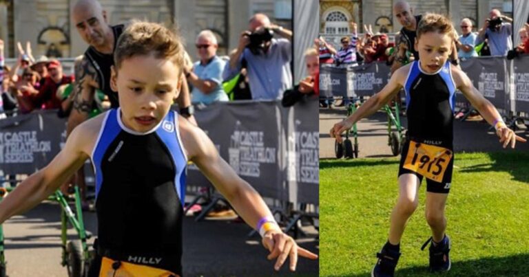 Ο 8χρονος με εγκεφαλική παράλυση που μας χάρισε τον πιο θεαματικό τερματισμό!