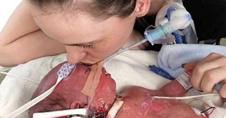 Το σπαρακτικό τελευταίο αντίο της μητέρας στο νεογέννητο παιδί της.