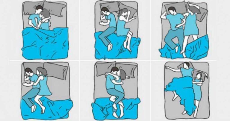 Ο τρόπος με τον οποίο κοιμάστε με το σύντροφο σας, λέει πολλά για τη σχέση σας!