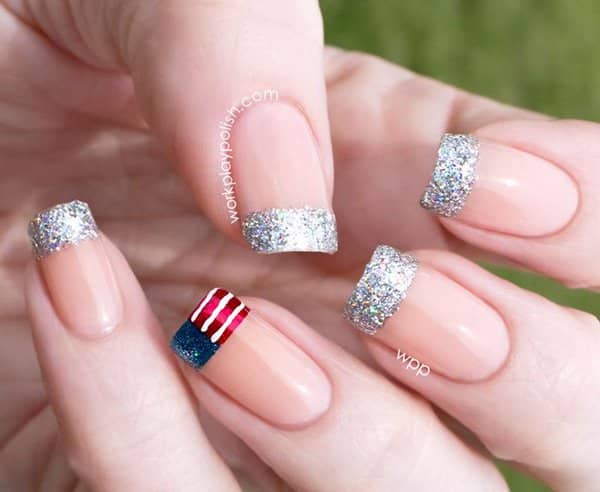 72-Flag-French-Manicure