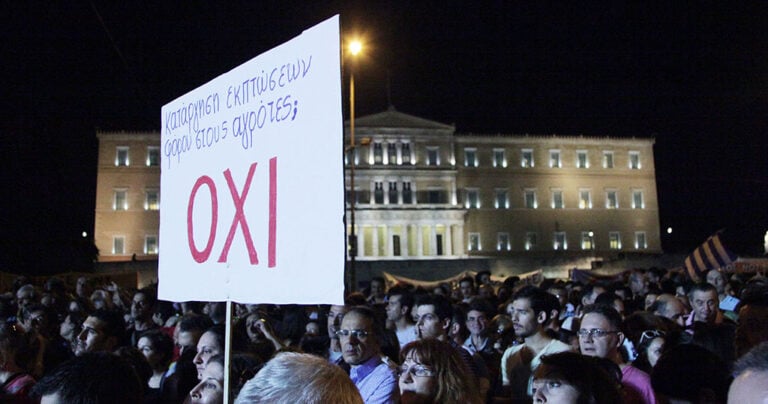 Περισσότεροι από 200 άνθρωποι του πολιτισμού υπογράφουν κείμενο υπέρ του ΟΧΙ