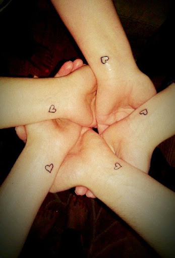 best friends tattoos for girls