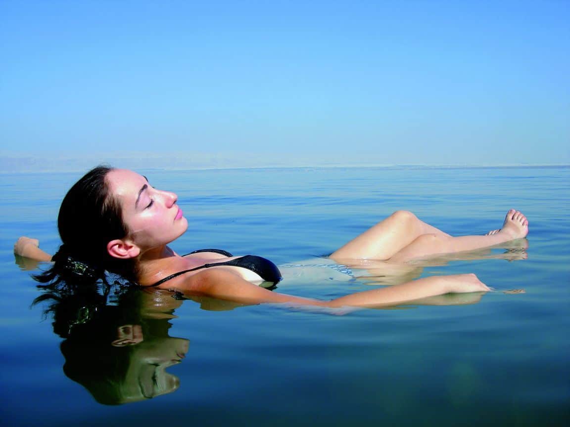 woman-floating-sea-water