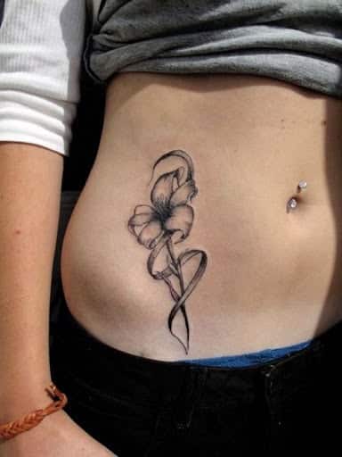 flower tattoo designs for girls