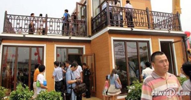 Κινέζικη εταιρεία κατασκευάζει σπίτια σε 3 ώρες!