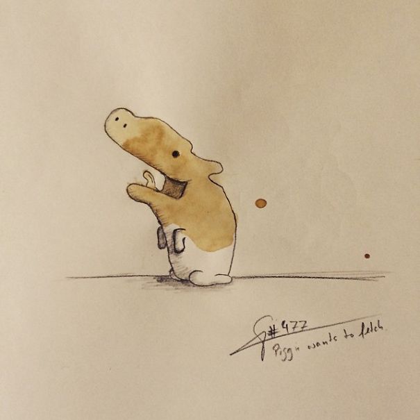 I-draw-coffee-monsters-from-random-coffee-stains.1__605