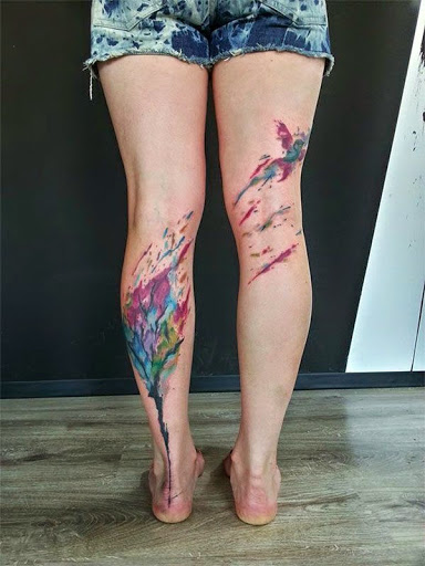 leg tattoos for girls