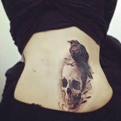 lower back tattoos for girls