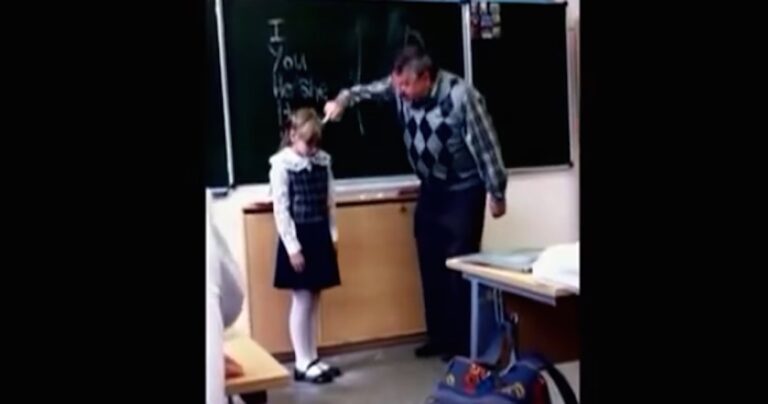 Αυτός ο δάσκαλος άρχισε να φωνάζει και να ταπεινώνει μια μικρή μαθήτρια μέσα στην τάξη. Η απάντηση της; Επική!