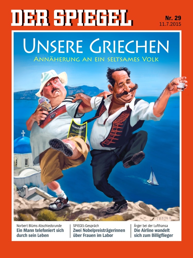 tilestwra.com | Γερμανικό Περιοδικό Spiegel: «Ο Έλληνας μας»
