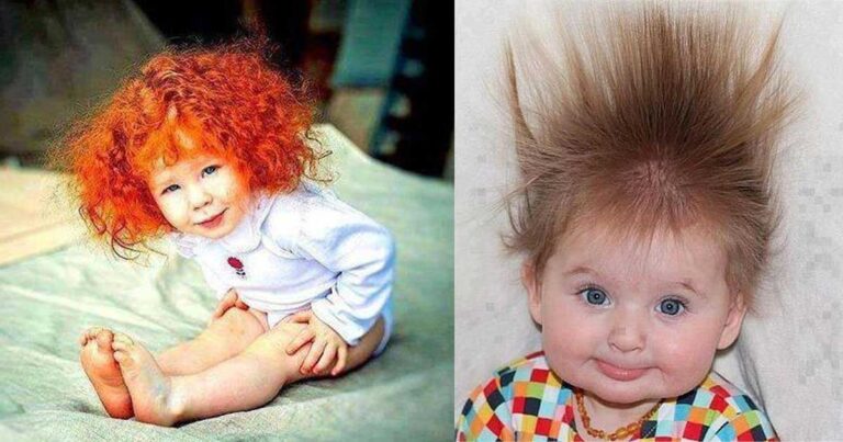 32 φωτογραφίες μωρών με αστεία μαλλιά που θα σας κάνουν να χαμογελάσετε!