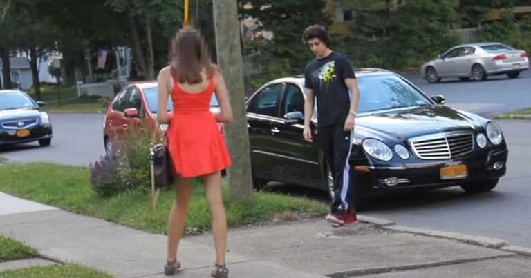 Μόλις κατάλαβε ότι δεν οδηγούσε την Mercedes σηκώθηκε και έφυγε…