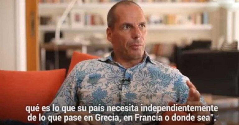 Βαρουφάκης στους Ισπανούς: “Κινδυνεύετε να γίνετε … Ελλάδα”