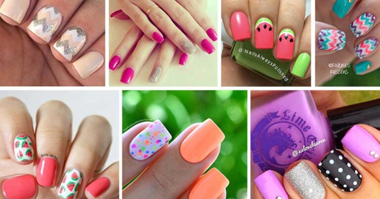31 φρέσκα καλοκαιρινά μανικιούρ με υπέροχα σχέδια και χρώματα