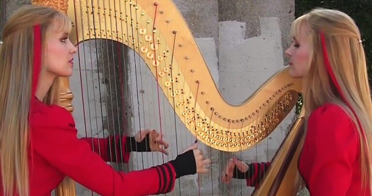 Αυτές οι δίδυμες παίζουν Metallica με… άρπα!