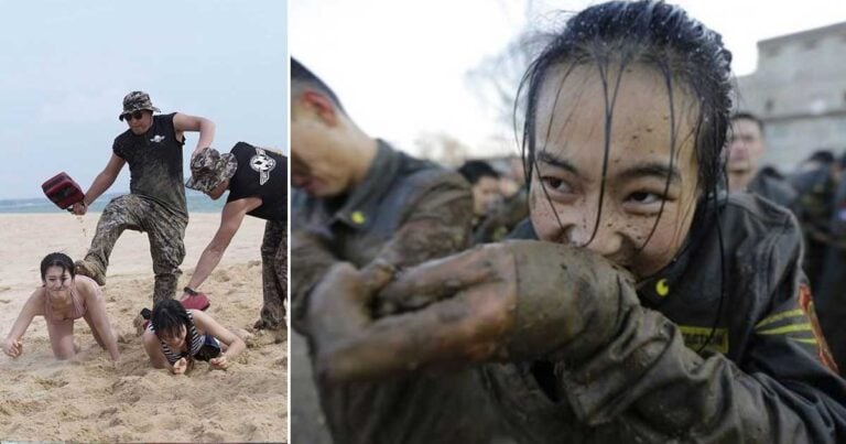 Η σκληρή προπόνηση των γυναικών των ειδικών δυνάμεων της Κίνας που σοκάρει