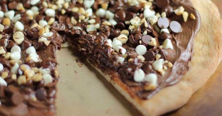 Μια διαφορετική πίτσα με… νουτέλα!