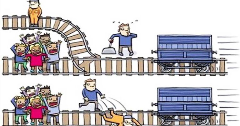 Λύσε το πρόβλημα με το τρένο: Θα σκοτώνατε έναν άνθρωπο για να σώσετε πέντε;