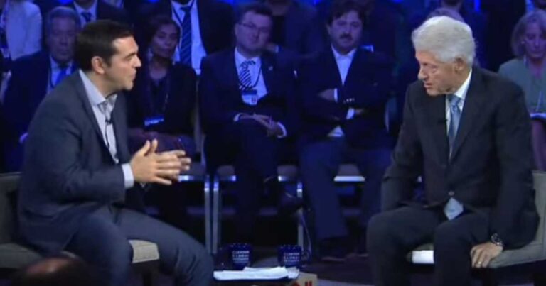 Πως αντέδρασε ο Τσίπρας όταν ο Κλίντον του κάνει ερωτήσεις στα αγγλικά;
