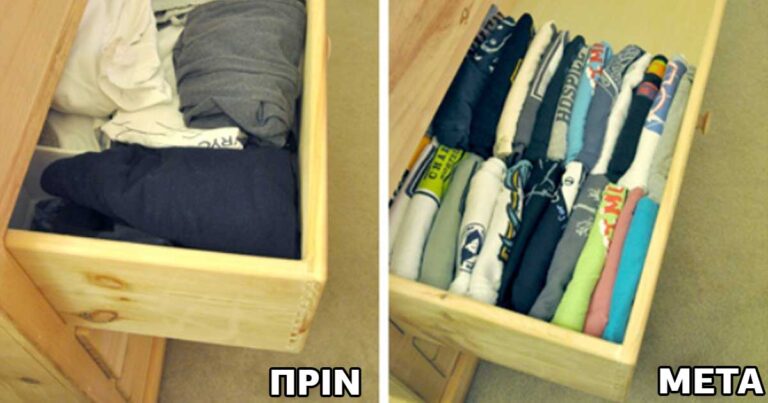 14 ιδέες που θα σας βοηθήσουν να έχετε σε τάξη τα ρούχα σας και όχι μόνο