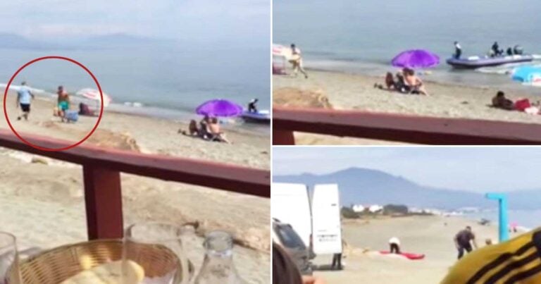Έμποροι ναρκωτικών ξεφορτώνουν ανενόχλητοι 2 τόνους κάνναβη σε παραλία γεμάτη με τουρίστες!