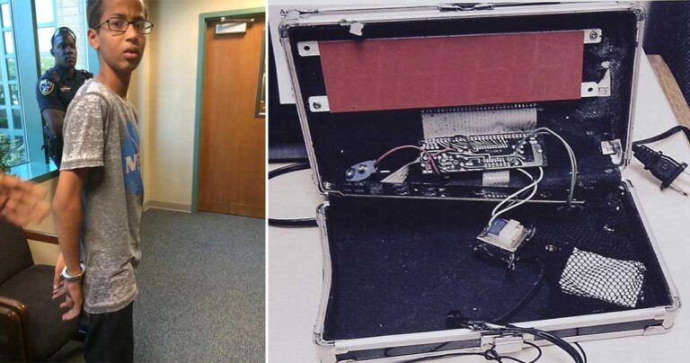 Ο μικρός Μουσουλμάνος που έκανε το λάθος να πάει στο σχολείο με το ρολόι που έφτιαξε μόνος του.