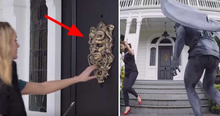 Αυτή η ξεκαρδιστική διαφήμιση μας δείχνει πως να διώχνουμε τους πωλητές που χτυπούν το κουδούνι μας.