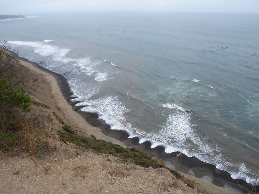 beach cusps sand patterns waves 3