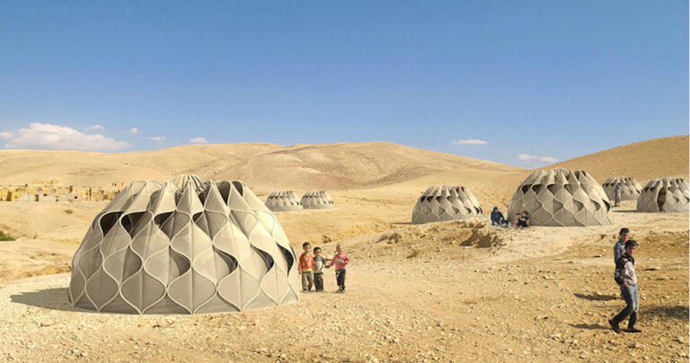 Κατασκεύασε μια σκηνή που μαζεύει βρόχινο νερό και ηλιακή ενέργεια