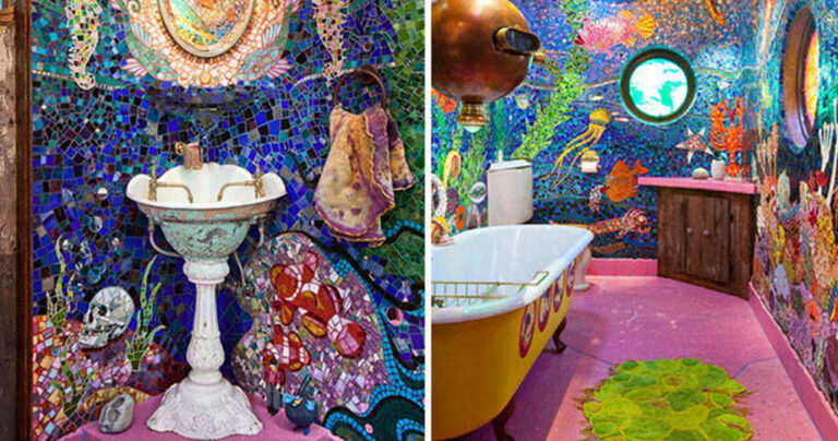 13 υπέροχα μπάνια που θα τα ερωτευτείτε αμέσως! Ειδικά η μπανιέρα-αιώρα είναι τρομερή!