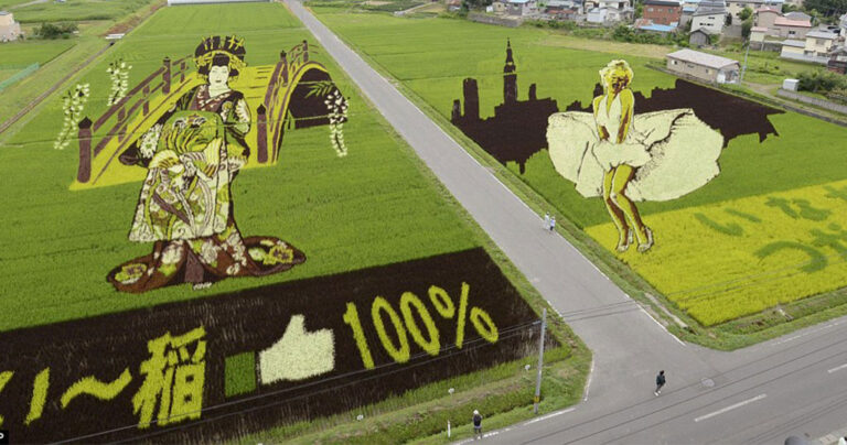 18 χωράφια πραγματικά έργα τέχνης