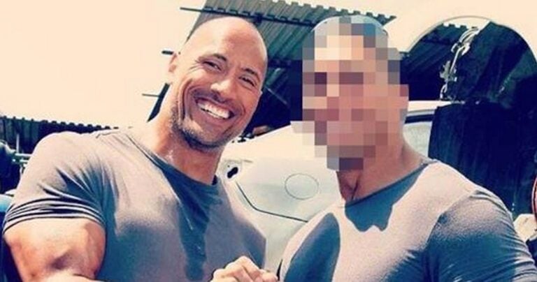 Ο σωσίας του «The Rock» είναι στην πραγματικότητα ο ξάδερφος του!