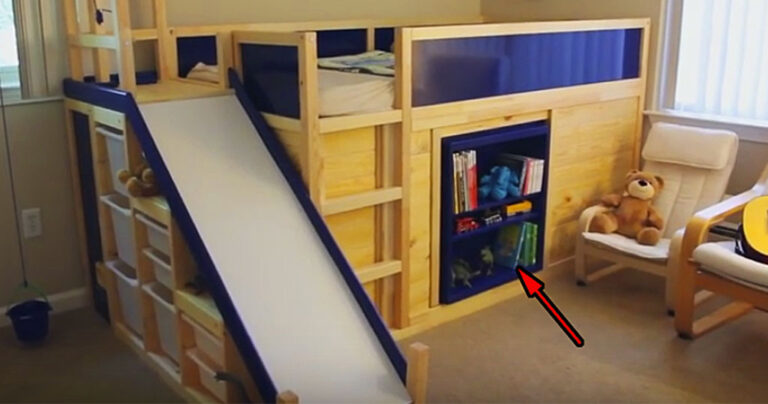 Κατασκεύασε αυτό το κρεβάτι για τον γιο του, αλλά όταν αυτός τράβηξε το βιβλίο τον περίμενε μια έκπληξη!