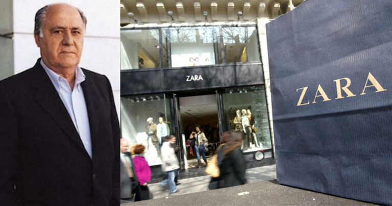 Αμάνσιο Ορτέγκα Γκαόνα ή ο κύριος Zara είναι ο 4ος πλουσιότερος στον κόσμο