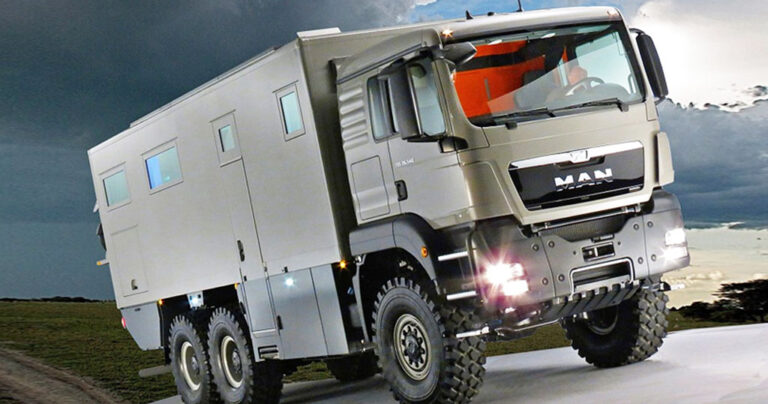 Το όχημα-μαμούθ για ταξίδια σε όλο τον κόσμο!