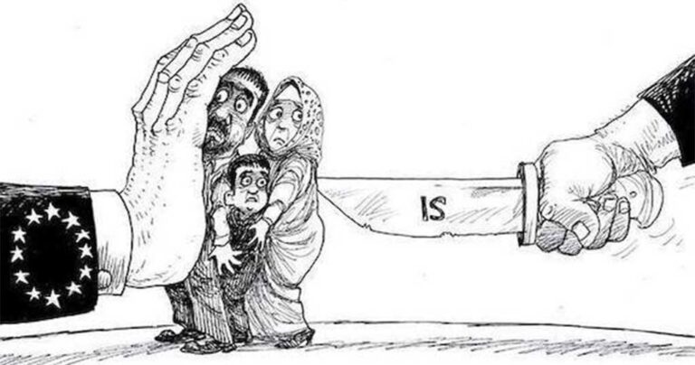 Το ωραιότερο αντιρατσιστικό σκίτσο για τους πρόσφυγες