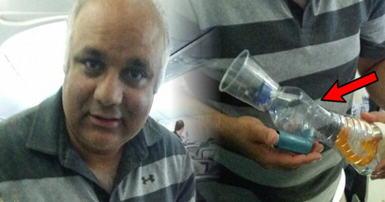 Μαγκάιβερ γιατρός σώζει μικρό παιδί με κρίση άσθματος κατά τη διάρκεια πτήσης!