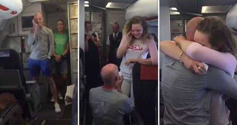 Κατέλαβε ολόκληρο αεροπλάνο για να κάνει πρόταση γάμου σε πτήση για Μύκονο!