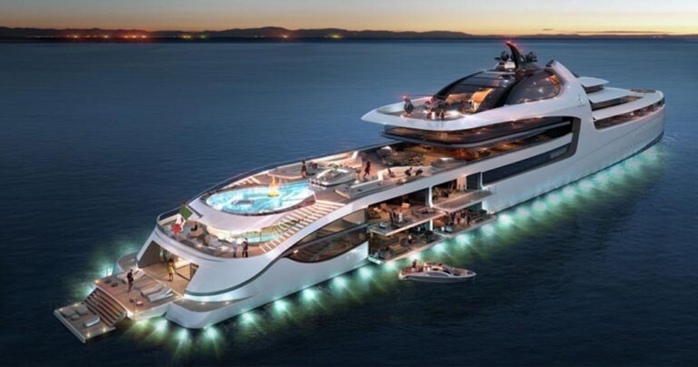 Ένα υπερπολυτελές πλωτο παλάτι αξίας 1 δισ. δολλαρίων!