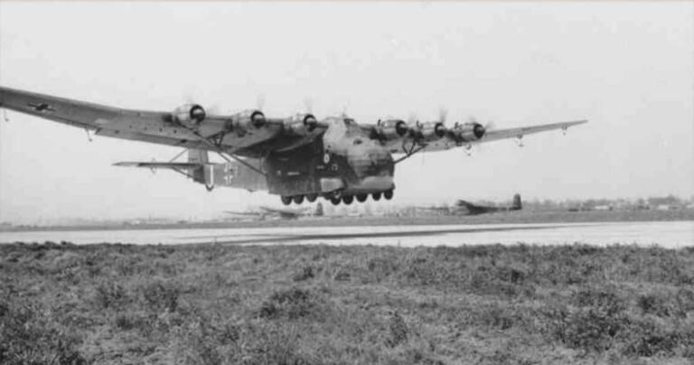 Tο γιγάντιο υπερ-αεροπλάνο που έφτιαξε ο Χίλτερ για να “πέσει” το Λονδίνο