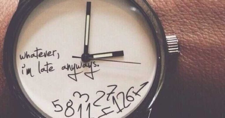 13 πράγματα που θα καταλάβουν μόνο όσοι αργούν… παντού!