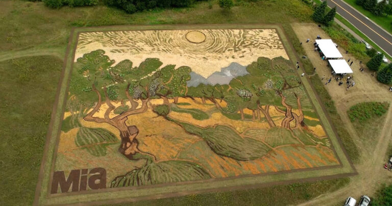 Ο παράξενος καλλιτέχνης βαρέθηκε την ζωγραφική με μπογιές και άρχισε να χρησιμοποιεί φυτά!