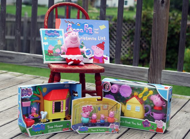 peppa pig playset