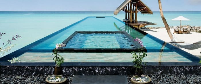 Πισίνα σπα στο Reethi Rah One and Only Resort στις Μαλδίβες