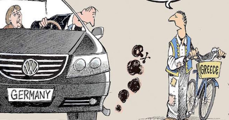 Το σκίτσο των NY Times για το σκάνδαλο Volkswagen και την Ελλάδα!